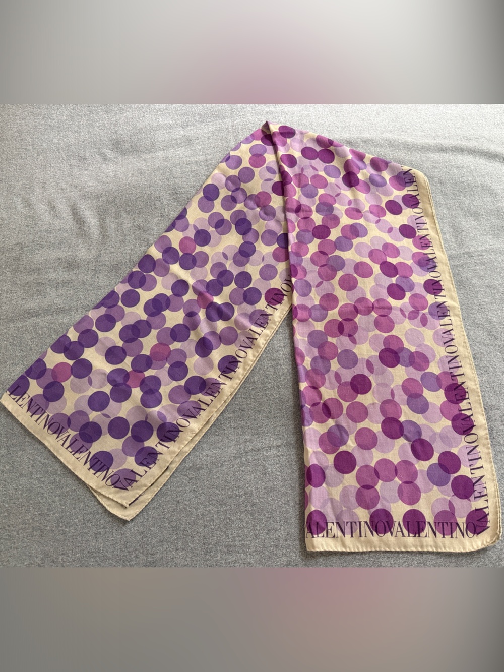 Valentino wool scarf 68” by 26”